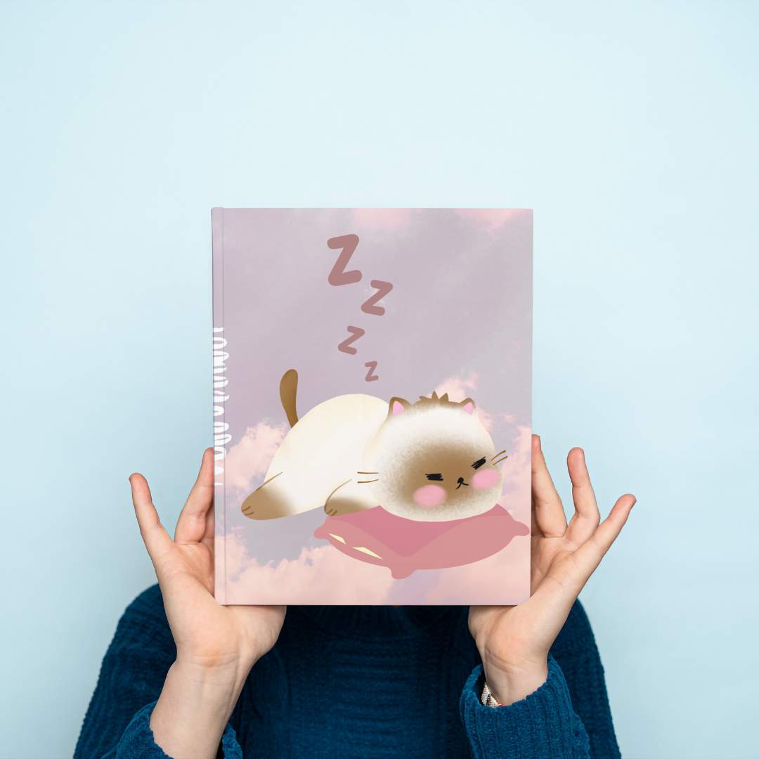 kawaii cat notebook