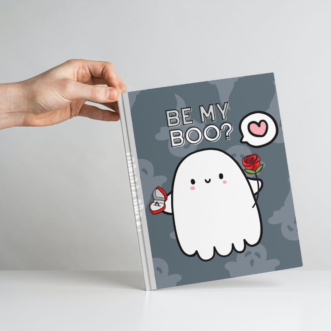 be my boo halloween notebook