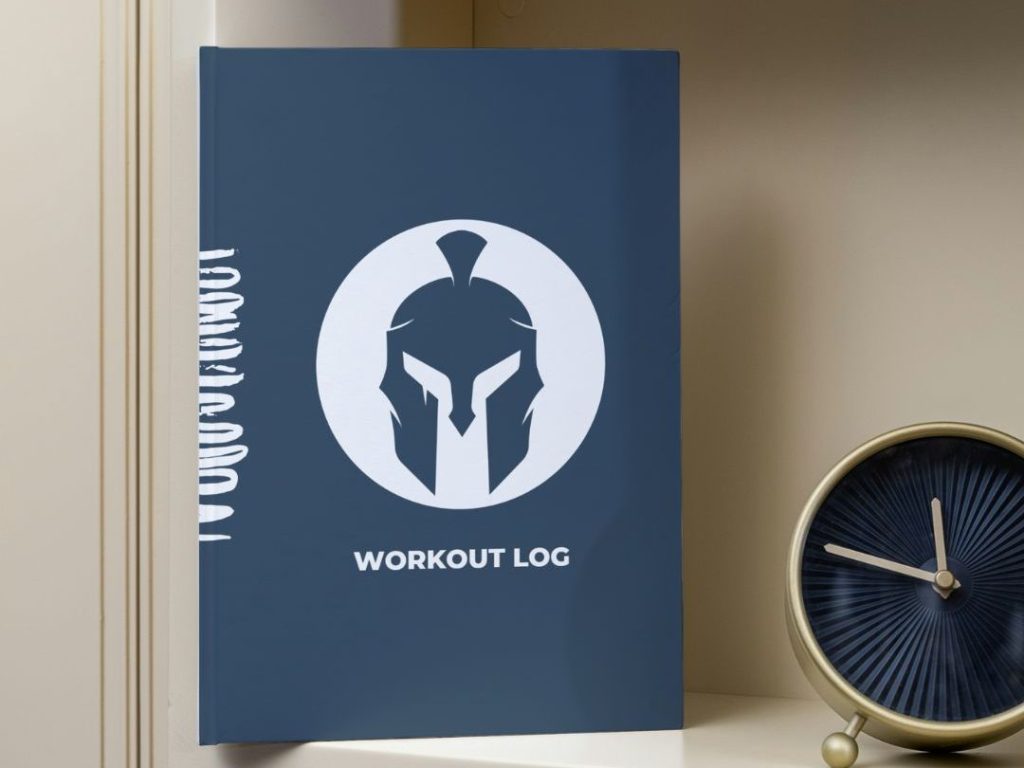 weight lifting workout logbook