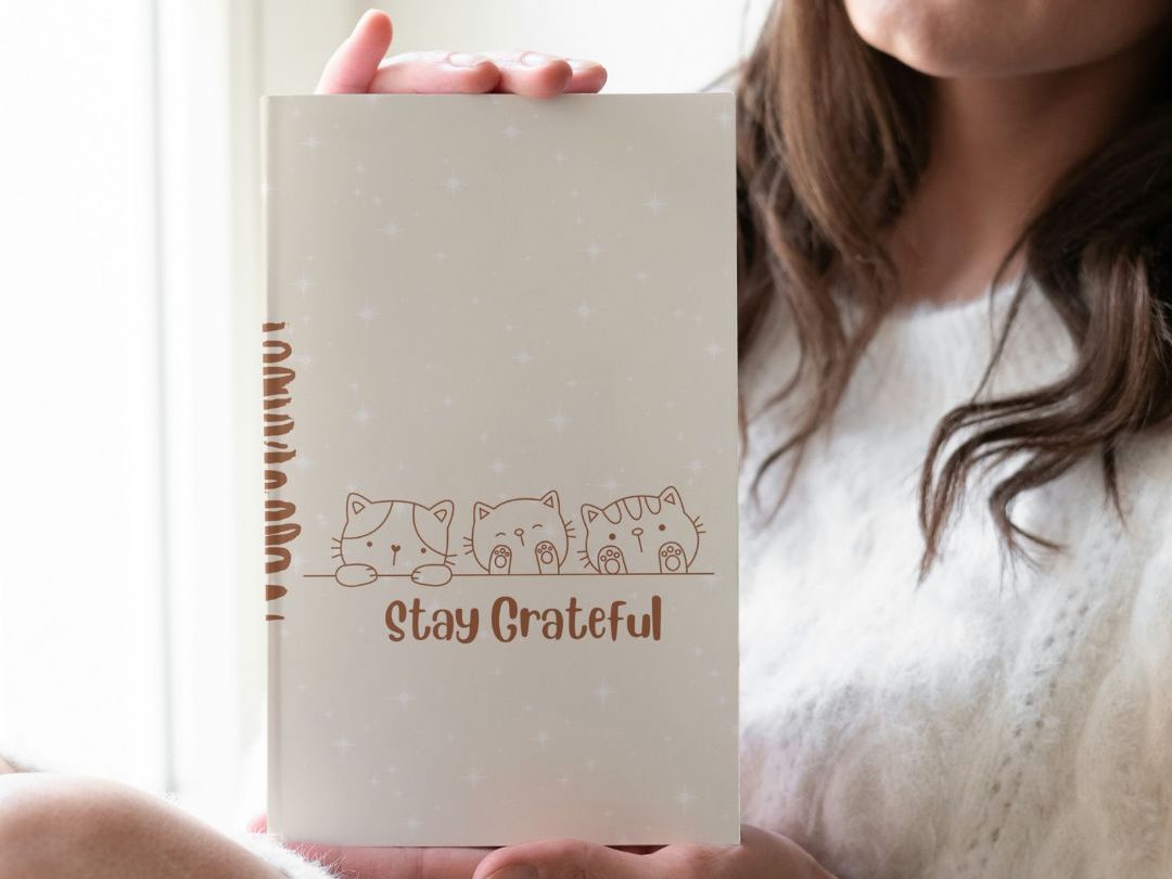 gratitude journal with prompts