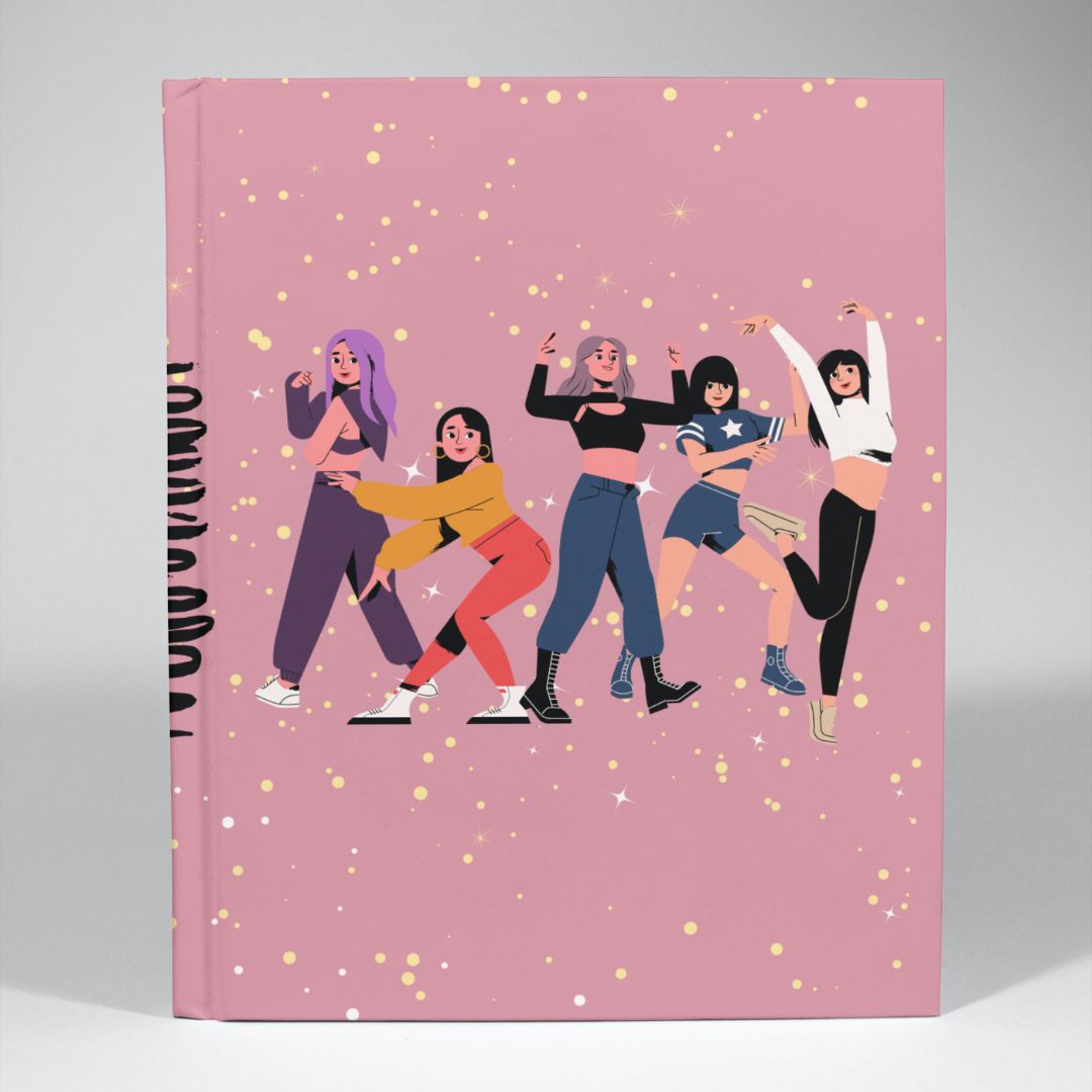 kpop dance notebook