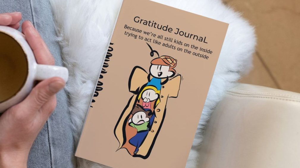 Gratitude journal for adults and teens